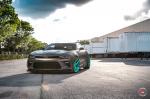 Chevrolet Camaro Matte Black on Vossen Wheels (S21-01) 2019 года